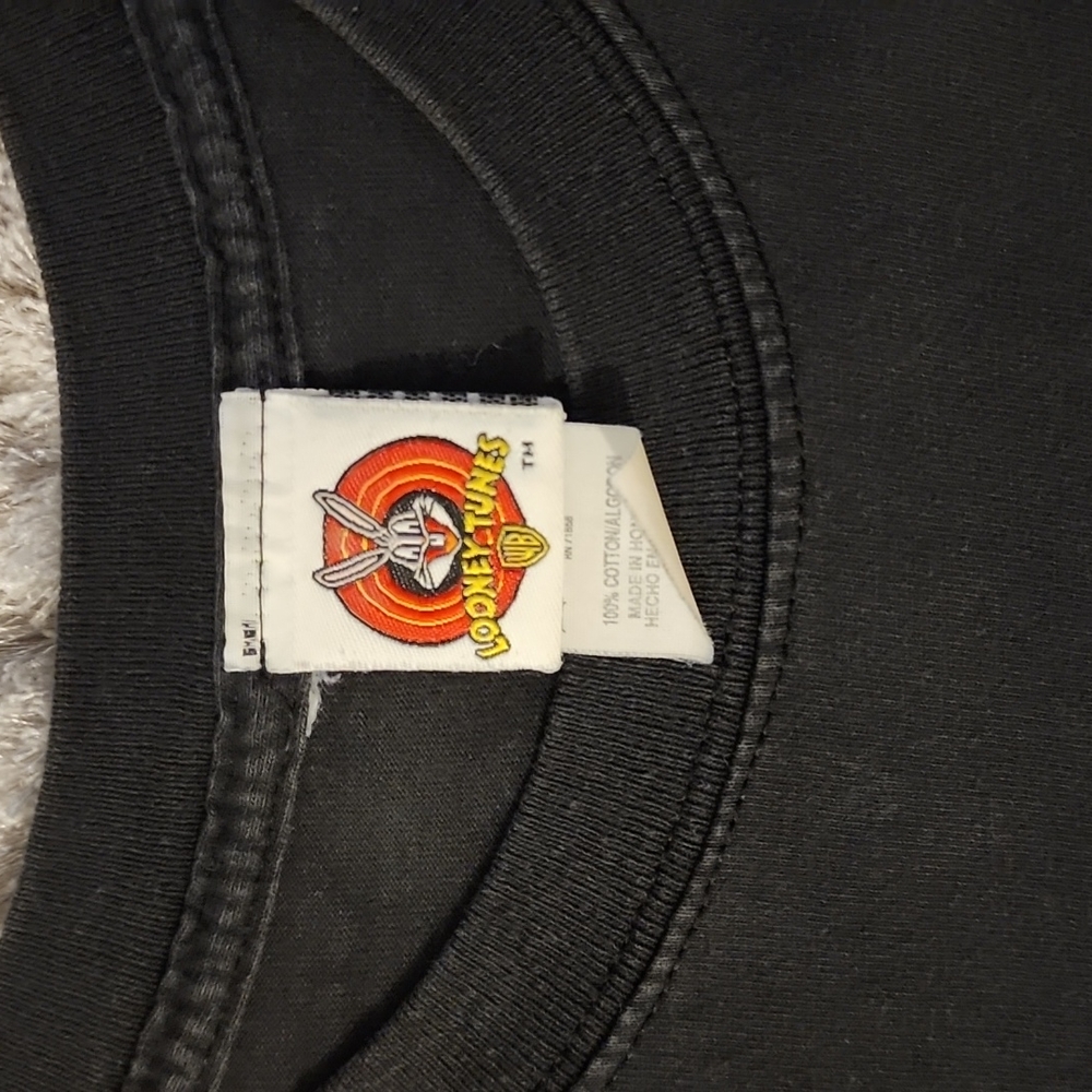 Looney Tunes Biker Taz shirt (Size L) - Picture 3 of 5